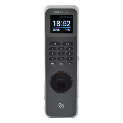 Terminal de Control de Acceso / IP67 / Huella Digital / Teclado / RFID Dual Frecuencia / Bluetooth 2.4 GHz / 10,000 Usuarios / -20°C a 50°C (-4°F a 122°F)