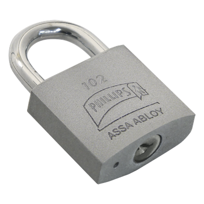 Candado de Alta Seguridad / Hierro Sólido / Gancho Corto / Llave PH-32 / 4 Pernos de Combinación / Uso Interior Seco