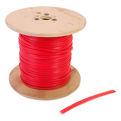 Carrete de Cable / 2x16 AWG / 305 m (1000 ft) / FPLR-CL3R Riser / Tipo ZIP / Forro Rojo