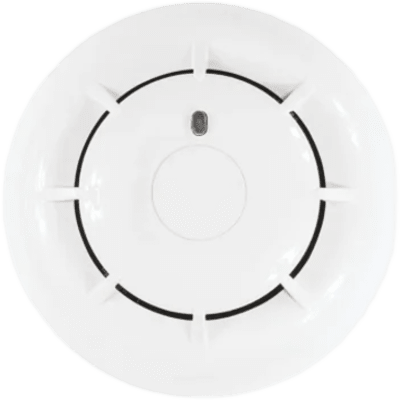 Detector de Humo Óptico Direccionable / Efecto Tyndall / Aislador Integrado / LED Tricolor 360° / Certificación EN54-7 y UL / 4 Modos Operativos