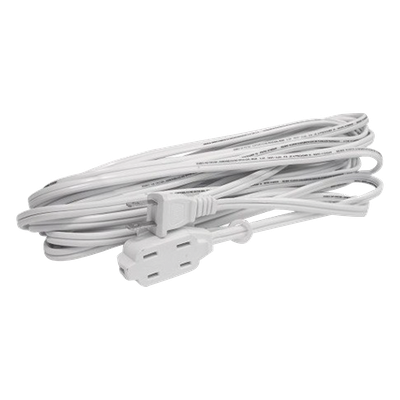 Extensión Eléctrica Doméstica / 5 m (16.4 ft) / 127 V CA / 8 A Máximo / Calibre 16 AWG / NEMA 1-15P