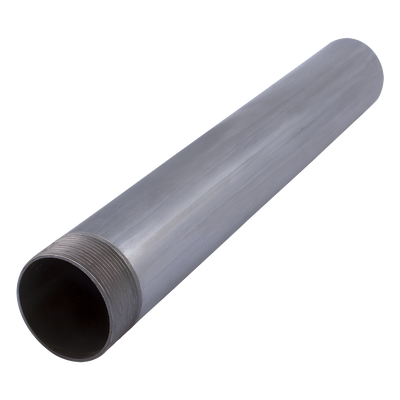 Tubo Conduit Metálico / 2-1/2" (63 mm) / Pared Gruesa Calibre 10 / Rosca / 3 m (9.8 ft) / Interior y Exterior Limitado