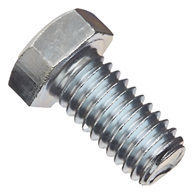 Tornillo Máquina / Grado 2 / UNC Estándar / 1/4" (6.4 mm) / 1" (25 mm) / Galvanizado Electrolítico