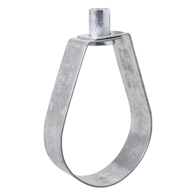 Abrazadera Tipo Pera / 3" (87-93 mm) / Carga 481 kg / Cincado Electrolítico 5 micras / Tuerca 3/8" / Sin Tornillo