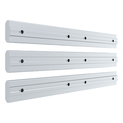 Barra de Extensión para VideoWall LED / 180 mm (0.59 ft) / 4 Puntos de Montaje M6 / Espesor 8 mm / Ancho 155 mm (0.51 ft)