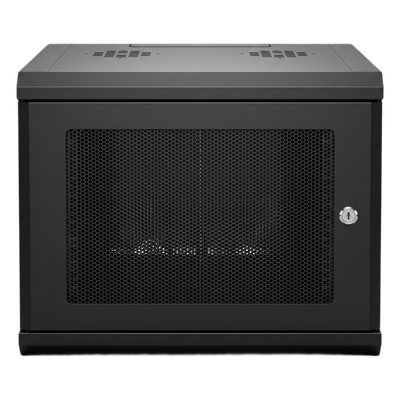 Gabinete Rack 19 Pulgadas / 4U / Montaje Pared / Capacidad 100 kg / Acero Calibre 20 / Profundidad 606 mm (23.9 in)