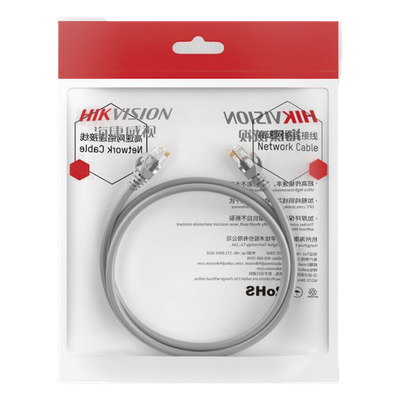 Cable de Parcheo UTP / Cat. 6 / 24 AWG / 10 Metros (32.81 Pies) / Gris / PoE+ / Interior