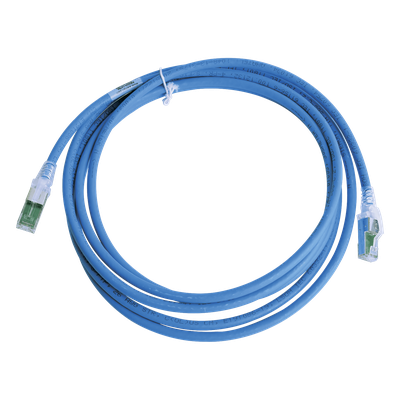 Patch Cord Cat6A S/FTP / CM/LS0H / 3.05 m (10 ft) / 26 AWG / Ultra Delgado / Bulk