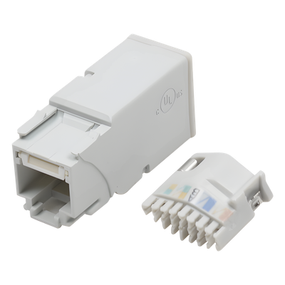 Conector para Patch Panel / UTP / Cat6 / 22-26 AWG / Terminación 60 seg / Alta Densidad