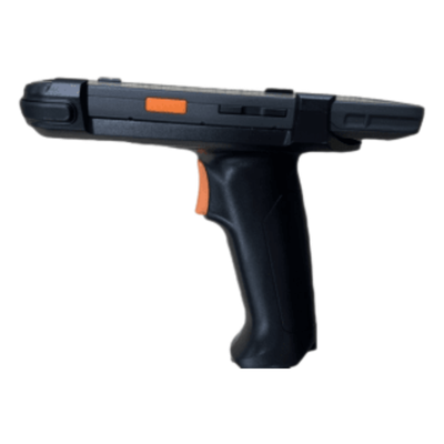 Empuñadura Ergonómica PDA / Botón Disparo Integrado / Interfaz 4 Pines POGO / Indicador LED / Certificaciones CE y FCC
