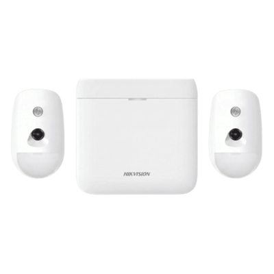 Kit de Alarma Inalámbrica / 96 Zonas / 2 PIRCAM con Videoverificación / GSM 3G/4G / Batería de Respaldo 12 h / Inmunidad a Mascotas 30 kg / Frecuencia 433 MHz