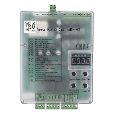 Cuadro de Mando / Control de Barrera / Configuración Programable / Sensor de Lazo Magnético / Salida de Alarma / 13.1 ft