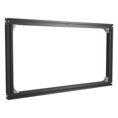 Montaje de Pared para 2 Paneles LED / Interior / Aluminio 6063 / 1000x580x80 mm (39.40'x22.85'x3.15') / 7.5 kg